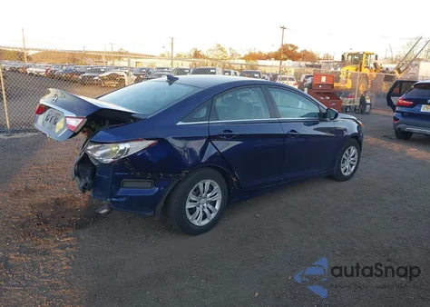 2013 Hyundai Sonata Gls from USA, damaged, VIN 5NPEB4AC7DH527302